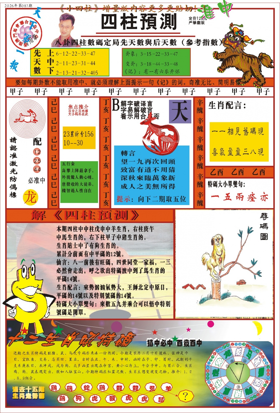 087期(新版)四柱预测A[图]